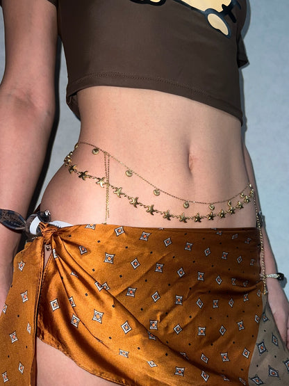 Beach Gold Waist Chain