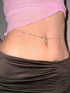 Tiny Cross Thin Gold Chain